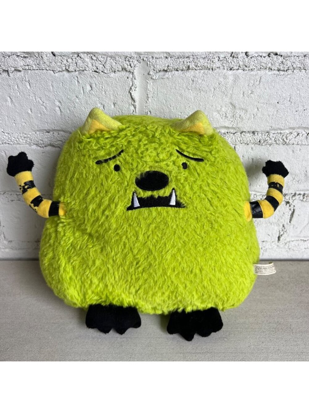 Jonathan James and the Whatif Monster Plush Green 10" Stuffed Animal Usborne